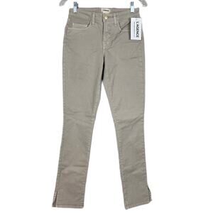 NWT L’AGENCE khaki pants, mid rise, skinny, size 25